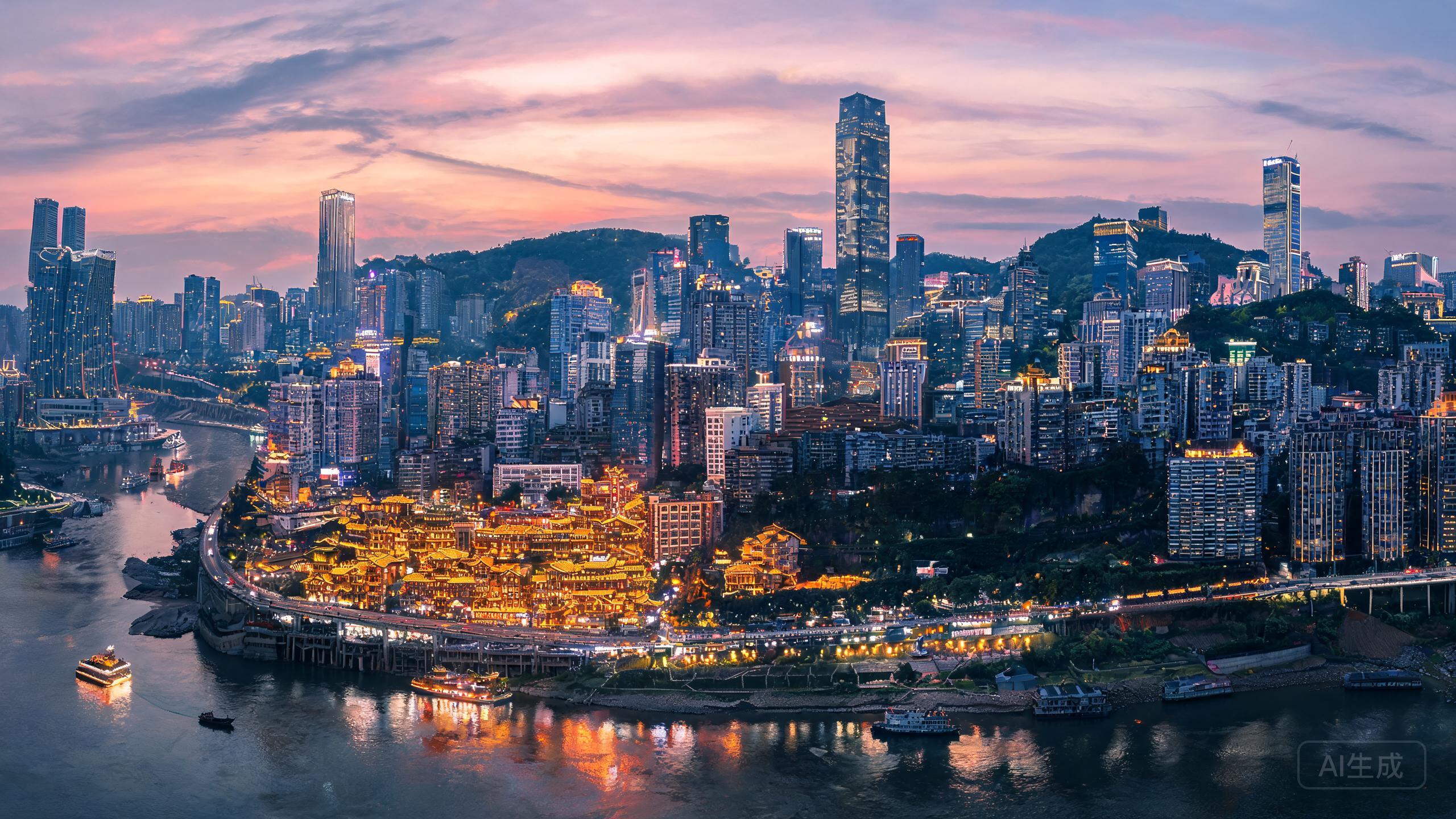 Chongqing city skyline